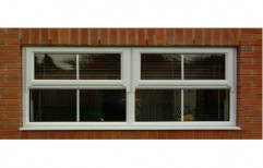 Swing White UPVC Window, Glass Thickness: 4 - 6 Mm