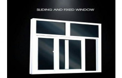 UPVC Sliding Window, Glass Thickness: 5 Mm To 8 Mm