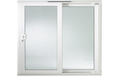 UPVC Sliding Windows, For Residential,Commercial Use, Thickness Of Glass: 5-8 Mm