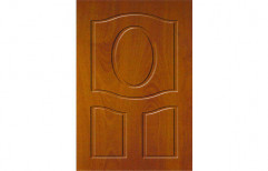 V.V Brand Teak Wooden Oval Design Panel Door, Rectangular, Size/Dimension: 81x32