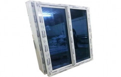 White Plain UPVC Fixed Window, Thickness Of Glass: 3-6mm