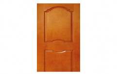 Wood Finished 2 Panel Moulded Panel Door