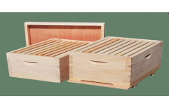 Wooden Rectangular Beehive Box