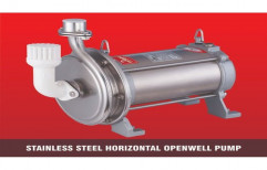 1 Hp Single Phase Stainless Steel Horizontal Openwell Pump, Capacity: 2000 - 300 Lph, Model Name/Number: Brisco 90