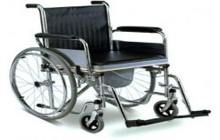 120 Kg Hospital Manual Wheelchair, Seat Width: 22 Inch, 4