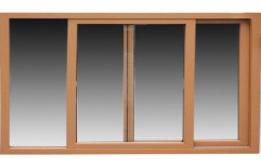 Advance Green Brown UPVC Sliding Windows