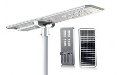 Aluminium 12w Solar LED Street Light, For Outdoor