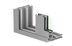 Aluminium Powder Coating Delux sliding window system, For Homes And Offices