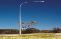 Aluminum Single-Arm Lighting Poles, For Instrastructure