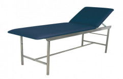 AS Blue, White Hospital Examination Table, Size: 198l*90w*60h Cms
