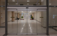 Automatic Sliding Glass Door, For Office