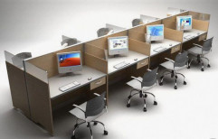 AVS Rectangular MODULAR OFFICE FURNITURE, For Commercial