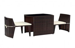 Dark Brown Universal Furniture Atmosphere Dining Table and Chairs Set