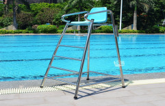DGM Stainless Steel Lifeguard Chair