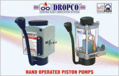 DROPCO 2-3 Mtrs. HAND OPERATED OIL PUMPS, Max Flow Rate: 4-12 Cc/Stroke, 400-2000 Cc