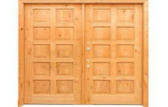 Exterior Teak Wood Double Door, Size: 7x4 Feet