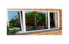 Fixed Window Plain UPVC Exterior Window, for Residential