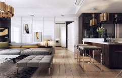 Flat Interior Design, Work Provided: Wood Work & Furniture