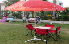 Folding Chair with Umbrella
