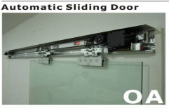 Gray Automatic Sliding Glass Doors, for Commercial, Size/Dimension: 2.5 Metet