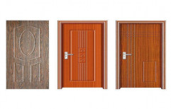 Hinged Laminated Sintex PVC Door, For Home