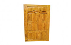 Hinged Teak Wood Laminated Door, Size: 8x4 feet