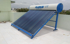 madhav Blue Quality Solar Water Heater, Model Number: 100 Lpd