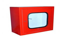 Mild Steel Double Door HOSE BOX, For Fire Safety