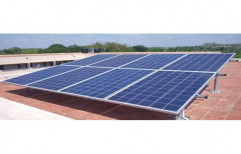 Mounting Structure Grid Tie Residential Solar Rooftop System, Capacity: 2 kw