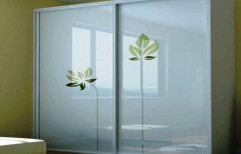 Multicolor Printed Lacquered Glass, For Wardrobes, Thickness: 5 Mm