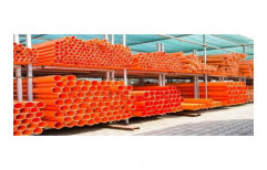 Orange Double Wall Corrugated HDPE Pipes, for Duct Pipe, Thickness (mm): 50-160(od)