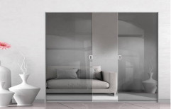 Plain Toughened Glass Door, Thickness: 10 - 12 Mm