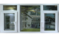 UPVC Combination Window, 2.7 X 0.7 Ft, Thickness Of Glass: 3 mm