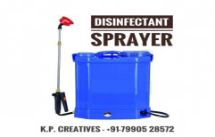Plastic & Brass Battery Operated Disinfectant Sprayer