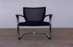 Polyester Black Computer Chair