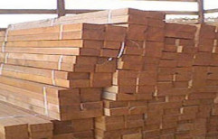 Rectangular 7' to 12' Feet Sal Wood, For Door Frame, Thickness: 6"*2.5"