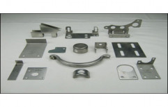 Silver Stainless Steel Sheet Metal Parts, for Industrial, Packaging Type: Box