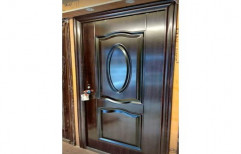Standard Heat Transfer Paint Plain Safety Steel Door, Single