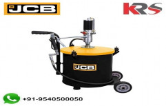 Steel JCB Pneumatic Grease Pumps, Capacity: 30 Kg, Max Flow Rate: 7,500 Psi