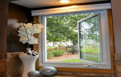 UPVC Single Open Casement Window, Size/Dimension: 4x3 Feet