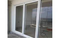 White Exterior Aluminium Door