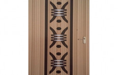 Wood Multicolor Mica Door