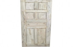 Wood Wooden Membrane Hinged Door, Size/Dimension: 7x3 Feet