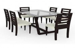 Wooden 6 Seater Dining Table