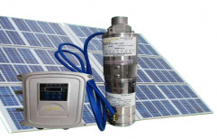 1HP Solar Battery Pump, Capacity: 8000 Ltr Per Day, Capacity Of Storage Tank: 2000 Ltr