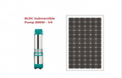 1HP Solar BLDC Submersible Pump, Warranty: 12 Months