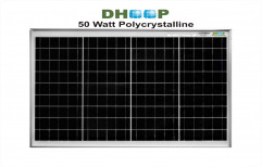 50 WP Dhoop PP36 Cell 30mm Poly Solar Panel