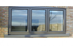 Aluminium Hinged Window, Size/Dimension: 4x6 Feet