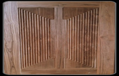 ANCHOR Carving TEAK WOOD DOOR, For Home