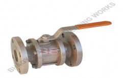 ASTM A182 MS Flanged Ball Valve, For Industrial, Size: 150 - 200 Mm